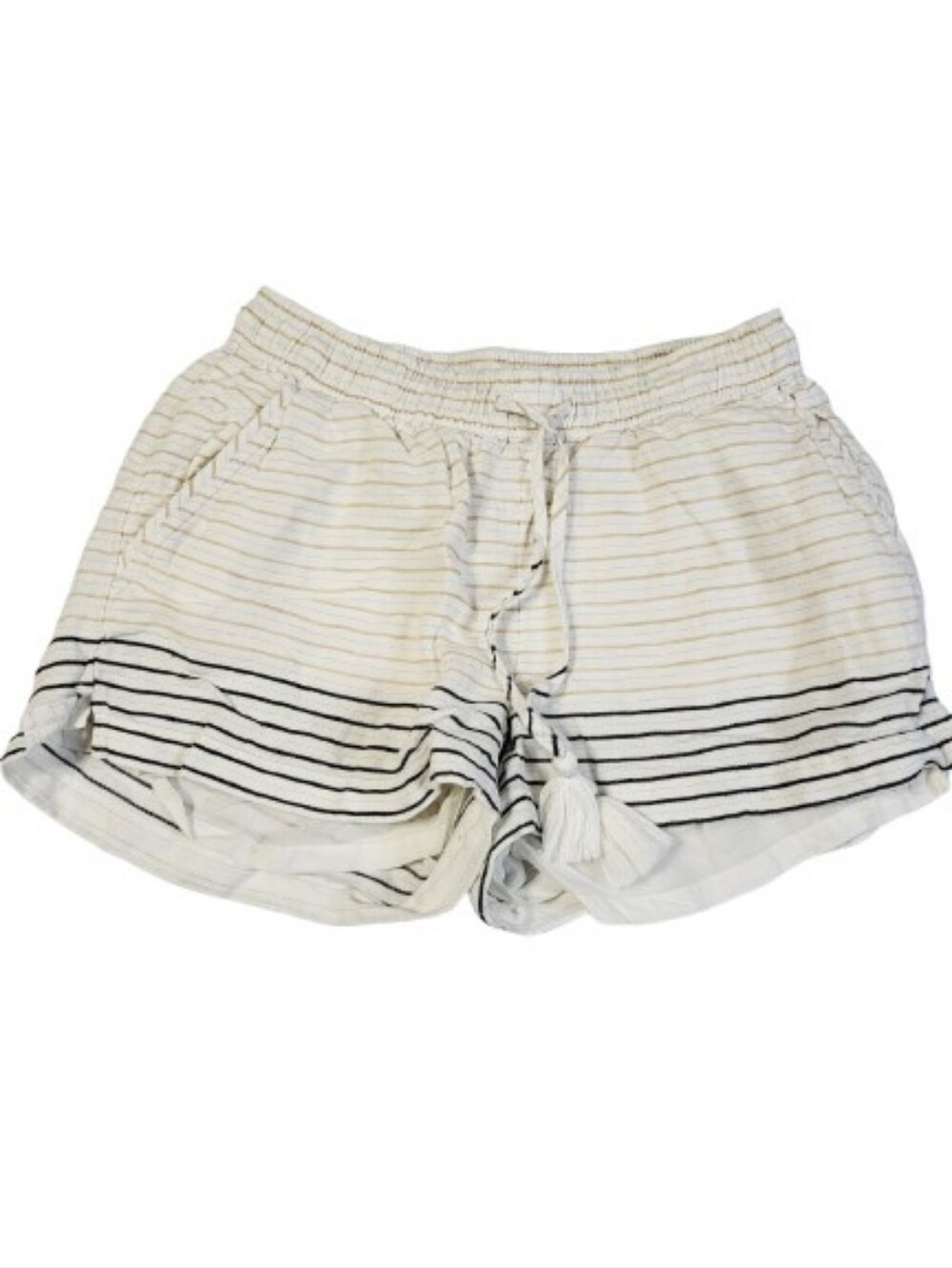 Vineyard‎ Vines Linen Cotton Striped Shorts Drawstring Lightweight Lined Size XS
